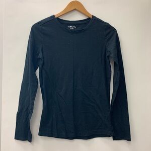 Cherokee girls xl black long sleeve tshirt